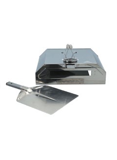 Buy Mini Portable BBQ Pizza Oven with Spatula Silver 140 x 377 x 305 mm MPPO-SS in Saudi Arabia