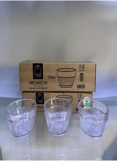 Buy Acrylic sauce cup set, 3 cups in Egypt