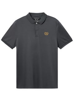 Buy Men's Luxury Touch Polo Grey in UAE