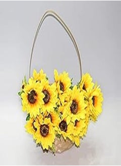 اشتري Sabbat roses sunflower wicker Gazania في مصر