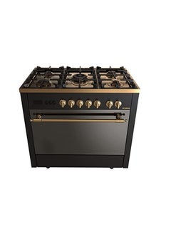 اشتري FRESH RUSTIC GAS COOKER GOLD DIGITAL 5 PURNERS 60 x 90 - 500010094 في مصر