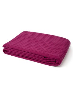 Buy Cotton Bedspread Fuschia 230x250 in Egypt