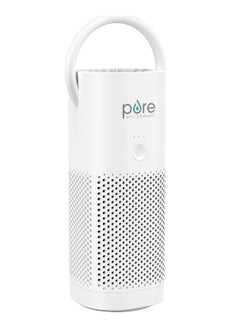 Buy Pure Enrichment® PureZone™ Mini Portable Air Purifier - Cordless True HEPA Filter Cleans Air & Eliminates 99.97% of Dust, Odors, & Allergens Close to You - Cars, School, & Office (White) in UAE