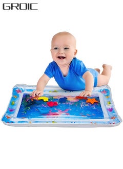 Buy Inflatable Tummy Time Mat Play Mat Premium Baby Water Mat for Infants Toddlers is Neutral Funny Play Activity Center for Stimulation Growth Sensory Development as Baby Girl Boy Toys in UAE