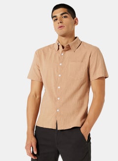Buy Basic Relaxed Collared Shirt in UAE