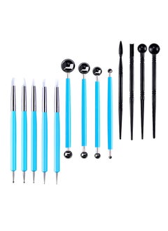 Buy 13 Pcs Polymer Clay Tools, Clay Sculpting Tools Kits, Dual-Ended Design Pottery Tools, Ball Stylus Dotting Tools, Ball Rod Stylus Modeling Tools in Saudi Arabia