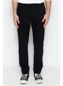 اشتري Black Regular Fit Chino Trousers TMNSS23PL00032 في مصر