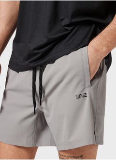 Buy Drawstring Pocket Detail Shorts in UAE