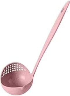 Buy COQUO - Kitchen Strainer Spoon - Ideal for Soup, Broths, Meatballs and Any Food with Broth or Consomme - Strainer Scoop Colander (Pink) in Egypt