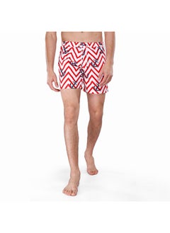 اشتري COUP Regular Swim Short For Men - Red - M في مصر