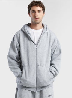 Buy Lounge Oversized Zip Hoodie in Saudi Arabia