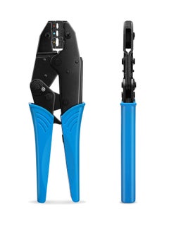 Buy Crimping Tool for Heat Shrink Connectors, AWG22-10 Crimping Tool For Insulated Electrical Connectors, Ratcheting Wire Terminal Crimper - Crimping Pliers - Electrical Crimping Tool (30C, Blue) in UAE