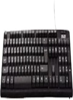 اشتري Strike KX 2778 English and Arabic Wired Keyboard - Black في مصر