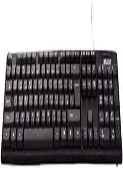 Buy Strike KX 2778 English and Arabic Wired Keyboard - Black in Egypt