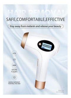 Buy IPL Laser Hair Removal for Women and Men,Upgraded 999,900+ Flashes Painless at-Home Hair Removal With Cooling System,Upgrade Ice Compress,Device for Whole Body Use,More Safe and  Comfortable in Saudi Arabia