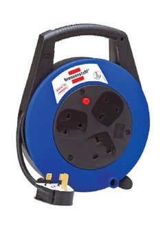 Buy 3-Way Vario-Line Cable Reel Black and Blue 5 m 1098203 in Saudi Arabia