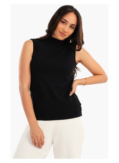 Buy Sleeveless High Neck Pullover in Egypt