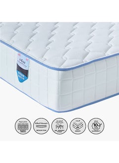 اشتري i-Cool Gel Infused King Memory Foam Pocket Spring Mattress 200 x 25 x 180 cm في الامارات