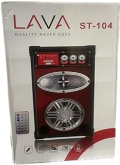 Buy Lava - speaker from lava with usb slot - memory card - bluetooth st-104 in Egypt