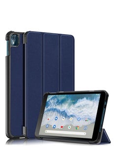 اشتري Slim Light Cover Trifold Stand Hard Shell Folio Tablet Case for Nokia T10 في مصر