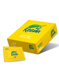 Buy Keena  scented wipes, a box of 50 wet wipes in Saudi Arabia