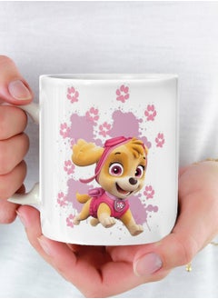 Buy Paw Patrol Sky and Everest Ceramic Mug for Tea and Coffee with Handle Multicolour 11Oz in Saudi Arabia