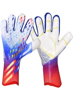 Buy Goalkeeper Gloves Youth Football Gloves, Soccer Gloves for Boys, Girls & Junior Keepers Football Gloves for Training and Match, Finger Support in Saudi Arabia