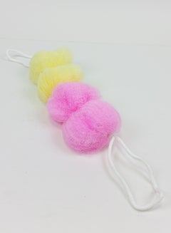Buy Long Bath Shower Sponge  Loofahs Multicolour Exfoliating Pouf Mesh Scrubber for Exfoliating Cleansing and Soothing the Skin in Saudi Arabia