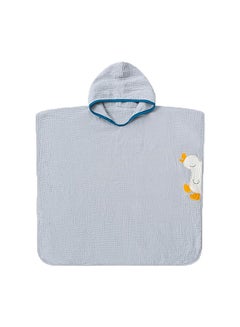 Buy Baby Bath Towel with Hood Cotton Hooded Baby Towels Bath Wrap for Beach Shower for Kids Aged 0-6 Years in UAE