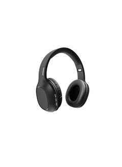 Buy INET Multifunction Wireless Bluetooth 5.0 On-Ear Headphones Micro SD Card Reader FM Radio black (X22Pro black) in UAE