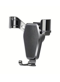 Buy Car Navigation Mobile Phone Holder Car Air Outlet Anti Shaking Gravity Car Holder Mobile Phone Stand, Plastic in UAE