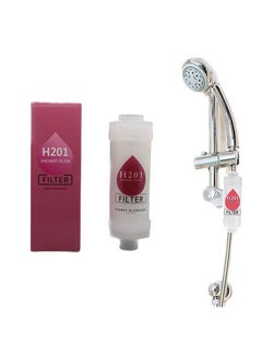 Buy Shower Soaker, Vitamin C Shower Head Filter, Hard Water Softener, Chlorine and Fluoride Shower Filter, Water Purification Filtration Shower Head with Beads, Healthy Skin, Easy Install(Cherry blossoms) in Saudi Arabia