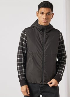 Buy Hooded Zip-up Vest in UAE