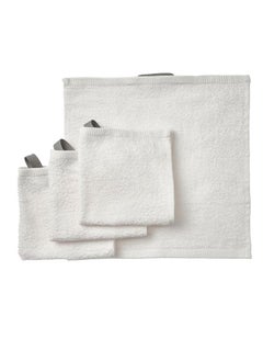 Buy Washcloth White 30x30 cm in Saudi Arabia