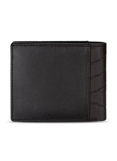 اشتري CERRUTI 1881 Men's Brown Leather Wallet - Plain with Croco Trim في الامارات