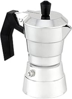 Buy Moneta Aluminum Coffee Maker 1 cup Capacity, 0006660001, Silver in Egypt