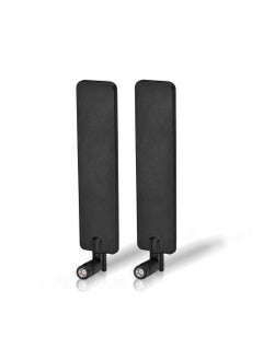 اشتري High-Speed Tri-Band WiFi 6E Antenna Set 2-Pack 2.4GHz 5GHz 6GHz 5dBi MIMO RP-SMA Male for Smart Home and Office في الامارات