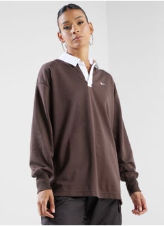 Buy Nsw Essential Oversized Polo Shirt in Saudi Arabia