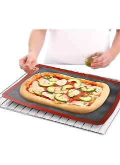 Buy Nonstick Oven Silicone Baking Mat For Cookies Pies And Other Meals in Egypt