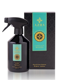 Buy Azha Perfumes - Camping in the Woods Room & Linen Freshener 500 ml in UAE