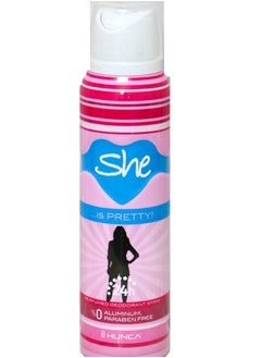 Buy She Deodorant Spray Is Pretty For Women - 150 Ml in Egypt