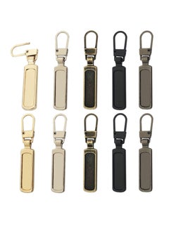 Buy Zipper Pull, Universal Zipper Pull Replacement Kit, Removable Zipper Pulls Tab Replacement, Zipper Pulls for Jackets, Luggage, Backpacks, Purses, Boots, Pants, Tents (10Pcs 5Colors) in UAE