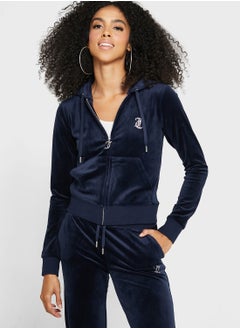 Buy Logo Zip Through Hoodie in Saudi Arabia