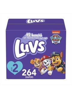 اشتري Diapers - Size 2, 264 Count, Paw Patrol Disposable Baby Diapers في الامارات