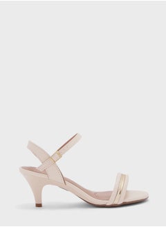 اشتري Arya Multi Strap Mid Heel Sandals في الامارات