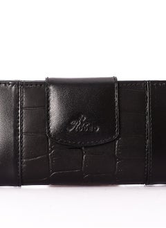 Buy Top leather (RO 318) Womens Wallet Large Capacity Luxury Wax Genuine Leather Wallets Clutch Wallet Ladies Card holder in Egypt