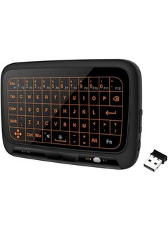 Buy 2.4GHz Wireless Keyboard Full Touchpad Backlit Keyboard Remote Control with Large Touchpad for Smart TV, Android TV, Box Computer, Laptop in Saudi Arabia