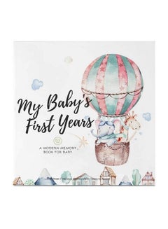 Buy First 5 Years Baby Memory Book Journal 90 Pages Hardcover First Year Keepsake Milestone Baby Book For Boys Girls Baby Scrapbook Baby Album And Memory Book (Adventureland) in UAE