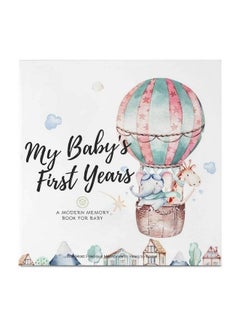 اشتري First 5 Years Baby Memory Book Journal 90 Pages Hardcover First Year Keepsake Milestone Baby Book For Boys Girls Baby Scrapbook Baby Album And Memory Book (Adventureland) في الامارات