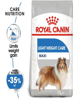 Buy Canine Care Nutrition Maxi Light Weight Care 12 KG in UAE